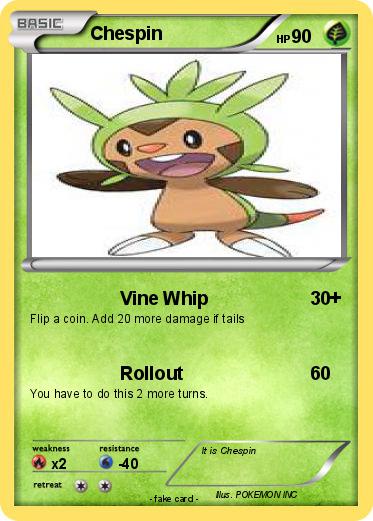 Pokemon Chespin