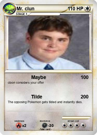 Pokemon Mr. clun