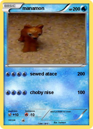 Pokemon manamon