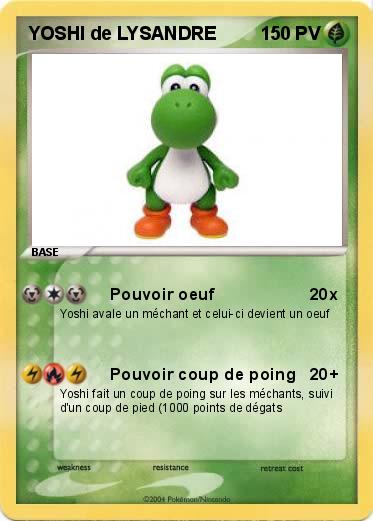 Pokemon YOSHI de LYSANDRE