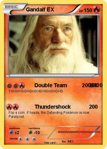 Pokemon Gandalf EX