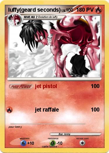 Pokemon luffy(geard seconds)