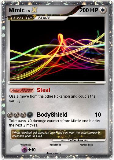 Pokemon Mimic