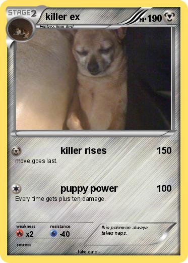 Pokemon killer ex