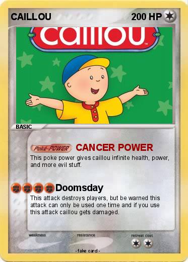 Pokemon CAILLOU