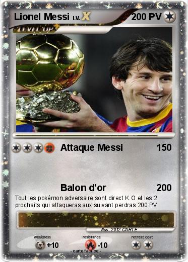 Pokemon Lionel Messi