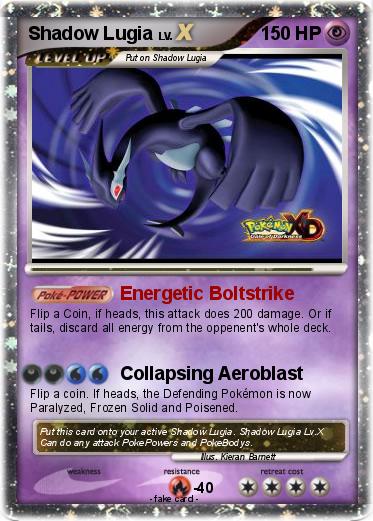 Pokemon Shadow Lugia
