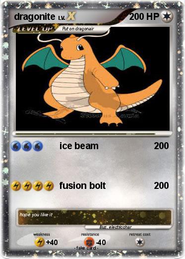 Pokemon dragonite