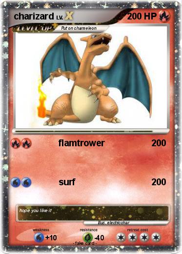 Pokemon charizard