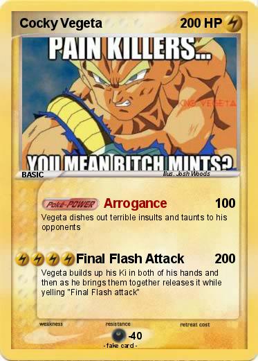 Pokemon Cocky Vegeta