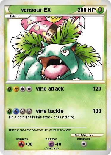 Pokemon vensour EX