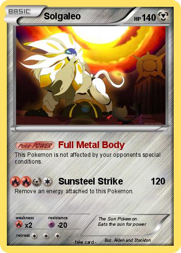 Pokemon Solgaleo