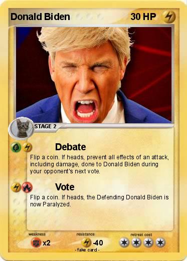 Pokemon Donald Biden