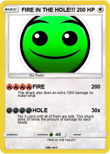Pokemon FIRE IN THE HOLE!!!