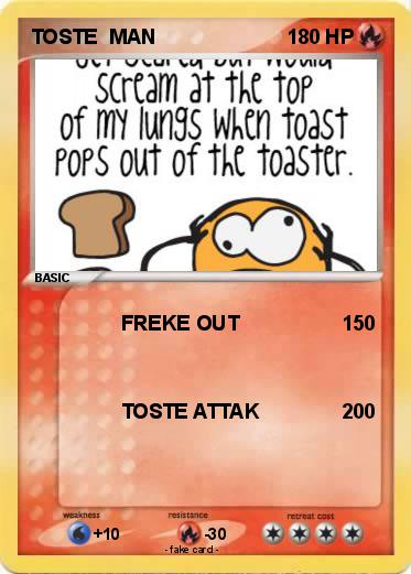 Pokemon TOSTE  MAN