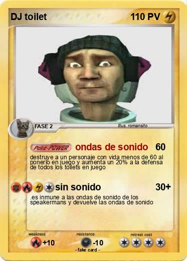 Pokemon DJ toilet