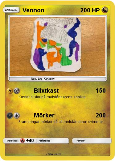 Pokemon Vennon