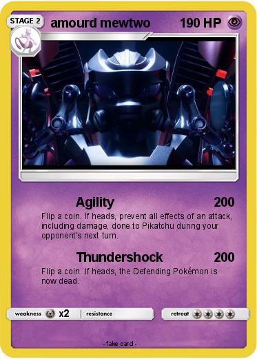 Pokemon amourd mewtwo