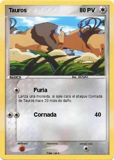 Pokemon Tauros