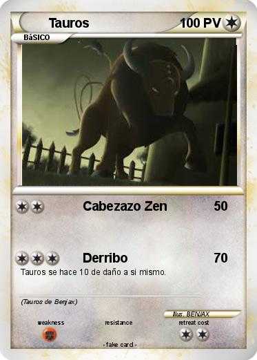Pokemon Tauros