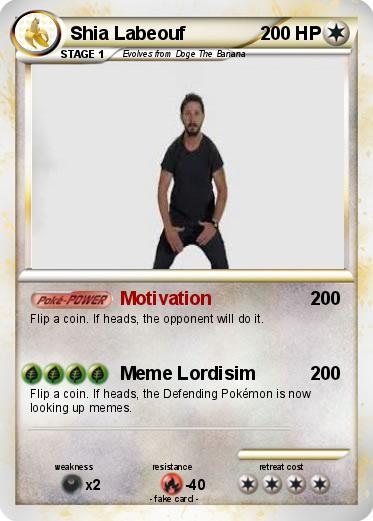 Pokemon Shia Labeouf