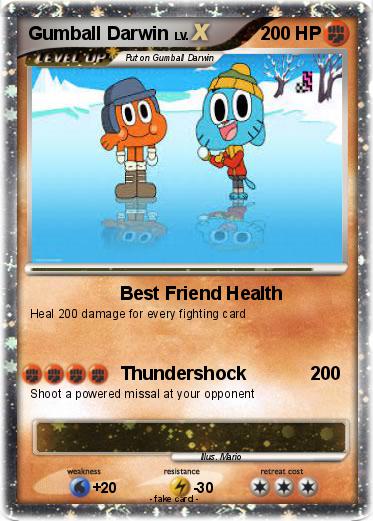 Pokemon Gumball Darwin