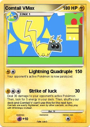 Pokemon Comtail VMax