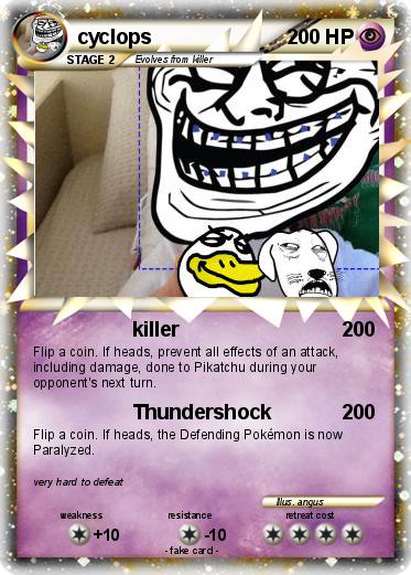 Pokemon cyclops