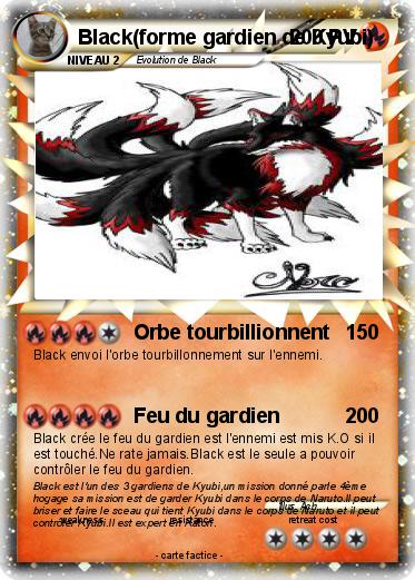 Pokemon Black(forme gardien de Kyubi)