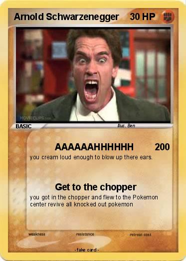 Pokemon Arnold Schwarzenegger