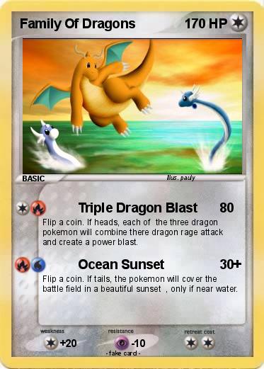 Pokemon Family Of Dragons