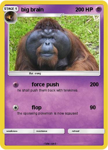 Pokemon big brain