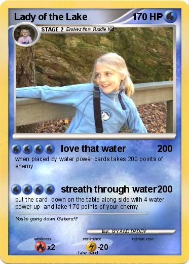 Pokemon Lady of the Lake