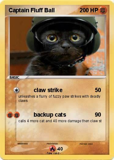 Pokemon Captain Fluff Ball
