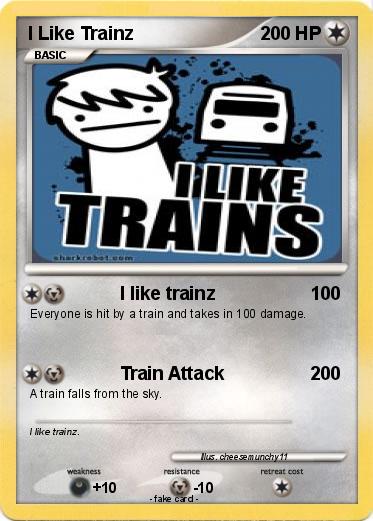 Pokemon I Like Trainz