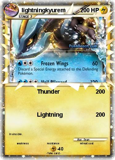 Pokemon lightningkyurem
