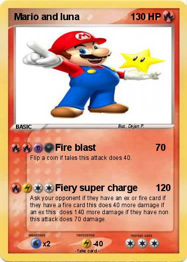 Pokemon Mario and luna
