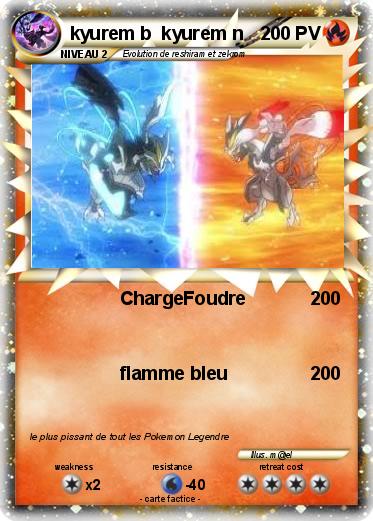 Pokemon kyurem b  kyurem n