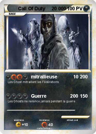 Pokemon Call Of Duty     20 000