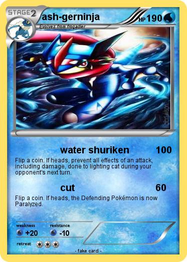 Pokemon ash-gerninja