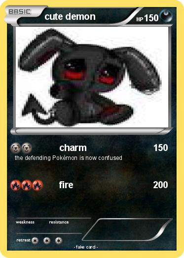 Pokemon cute demon