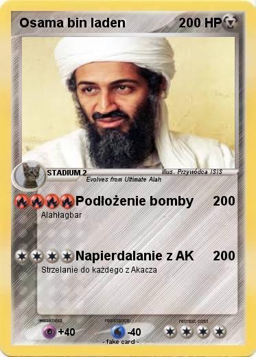 Pokemon Osama bin laden