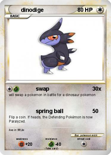 Pokemon dinodige