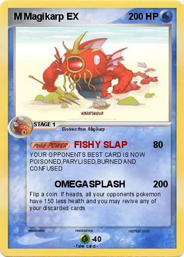 Pokemon M Magikarp EX