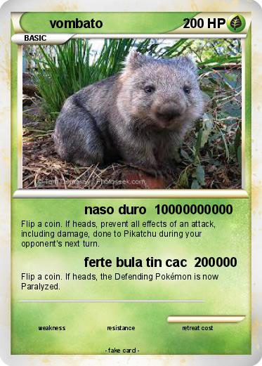 Pokemon vombato