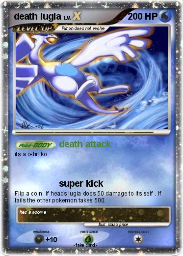Pokemon death lugia