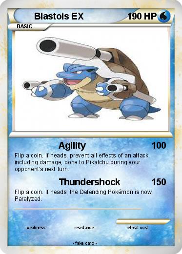 Pokemon Blastois EX