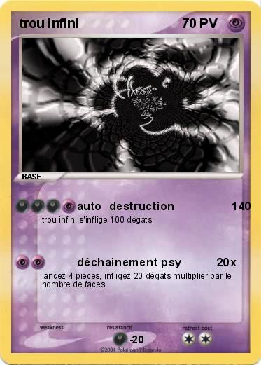 Pokemon trou infini