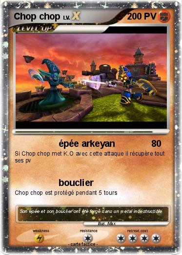 Pokemon Chop chop