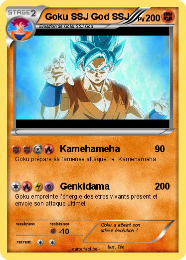 Pokemon Goku SSJ God SSJ